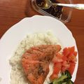 Cooksnap dari anynda bd untuk resep Rice Bowl Pan Seared Salmon dengan Acar