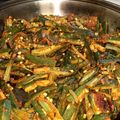 Krisha Jain का कुकस्नैप जब उन्होंने हरी-भरी मसाला भिंडी(hari bhari bhindi masala recipe in hindi) बनाया था।