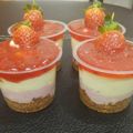 Cooksnap dari Novi untuk resep No bake strawbery cheesecake