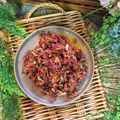 Cooksnap Salina Jalaludin semasa beliau membuat Sambal kantan.