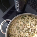 El cooksnap de wiolletta cuando hizo Risotto de espárragos y panceta curada.