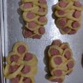 Cooksnap dari Resa Liauw untuk resep Roti Sosis Kepang