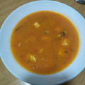 El cooksnap de Begoña cuando hizo Sopa de marisco.