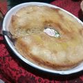 El cooksnap de Luiemi Guzman cuando hizo Tarta de manzana invertida.