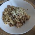 Cooksnap dari Rizaldy Al Kautsar untuk resep Spaghetti carbonara 🍝
