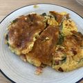 ekitchen's cooksnap of when they made Spanish omelet with spinach and cheese.