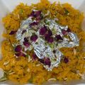 Alka Bhandari का कुकस्नैप जब उन्होंने बसंत पंचमी स्पेशल मीठे चावल(basant panchmi special meethe chawal recipe in hindi) बनाया था।