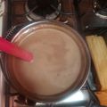 El cooksnap de Danita González cuando hizo Champurrado.