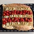 El cooksnap de Carlos Martin Chuecos cuando hizo Tarta de hojaldre y fruta -con frangipane-.