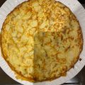 El cooksnap de Sommelier del Asado cuando hizo Tortilla española.
