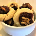 El cooksnap de Kasumi cuando hizo Galletitas con membrillo (Pepas) con harina de arroz y maicena SIN GLUTEN, SIN LACTOSA Y ECONÓMICAS.