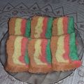Cooksnap dari Pliriyeni untuk resep Steamed rainbow cake Ny.Liem