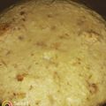 El cooksnap de Melyy Moreno cuando hizo Postre Budín de pan rico y fácil.