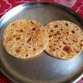 Mrinalini Sinha का कुकस्नैप जब उन्होंने सत्तू का पराठा (Sattu ka paratha recipe in Hindi) बनाया था।