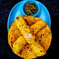 Manisha Sampat का कुकस्नैप जब उन्होंने मेथी के थेपले (methi ke theple recipe in Hindi) बनाया था।