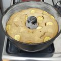 Cooksnap de Crystina Ebner quando cozinhou Bolo de banana com pasta de amendoim.
