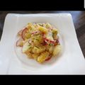 Helga 's cooksnap of when they made Bratkartoffelsalat mit Radieschen und Schnittlauch.