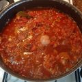 El cooksnap de Daniel Fernando Cáceres cuando hizo Chorizos a la pomarola de Norma.