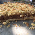 El cooksnap de Alejandra Milans cuando hizo Crumble de manzana (o peras).