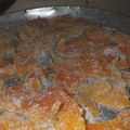 El cooksnap de Sonia Gladys cuando hizo Cáscaras de naranjas abrillantadas.