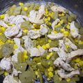 El cooksnap de lafatrita cuando hizo Fajitas de pollo con nopales.