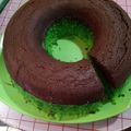 Cooksnap dari Nirwani M. Hati untuk resep Brownies Kukus Coklat Pandan