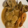 El cooksnap de Jennifer Carcedo del Olmo cuando hizo Cocochas de bacalao con almejas y langostinos.