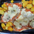 El cooksnap de Romina Gonzalez cuando hizo Matambre tiernizado a la pizza (horno).
