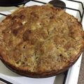 El cooksnap de Natalia Etu cuando hizo Torta de manzana.