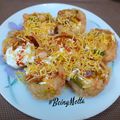 Jasmin Motta _ #BeingMotta's cooksnap of when they made Dahi Puri.