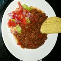 El cooksnap de Alberto De Leon cuando hizo Chili con carne y nachos con chili.