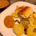 El cooksnap de soniader cuando hizo Lomos de bacalao con alioli gratinado.
