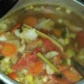 Cooksnap dari Bunda Key untuk resep Sup Pedas Udang Sosis