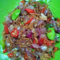 Cooksnap dari Rini Ambarwati untuk resep Tumis Bawang Merah Pete Teri