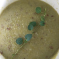 El cooksnap de Alheniel (LAB Humo y Grasa) cuando hizo Crema fría de espárragos.