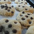 El cooksnap de Andrea Romero cuando hizo Cookies de chips de chocolate (tipo las Levain Cookies de New York).