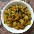 Kameswari Palanisamy's cooksnap of when they made Aloo Methi.