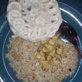 Cooksnap dari Rika.Why untuk resep 4. Nasi Goreng Putih Sederhana