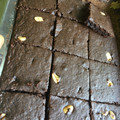 El cooksnap de Valentina Peruchena cuando hizo Brownie vegano de porotos negros (FIT).