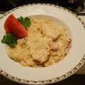 PedroTheWolf's cooksnap of when they made Chicken Alfredo.