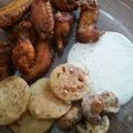 Stephen 's cooksnap of when they made Best buffalo wings.