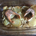 El cooksnap de Ampa Amparo Amparito cuando hizo Salmón al Horno con Patatas.