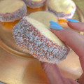 El cooksnap de Carolina Pye cuando hizo Alfajores de Maizena.