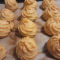 El cooksnap de Charly Paz cuando hizo Profiteroles.