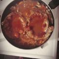 El cooksnap de Andrea vila cuando hizo Osobuco a la olla.