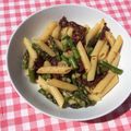 Cooksnap de Caroline Maire sur la recette Fusillis aux asperges vertes