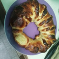 El cooksnap de Antuan barreraUY cuando hizo Rosca de Pascua rellena.