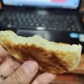 El cooksnap de Antonella Cichello cuando hizo Pancake o tortita sin tacc.