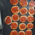 El cooksnap de Silvia Rodriguez cuando hizo Pizzetas integrales.