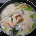 Cooksnap dari nina polke untuk resep Sup Ikan Salmon ala Sushi Tei